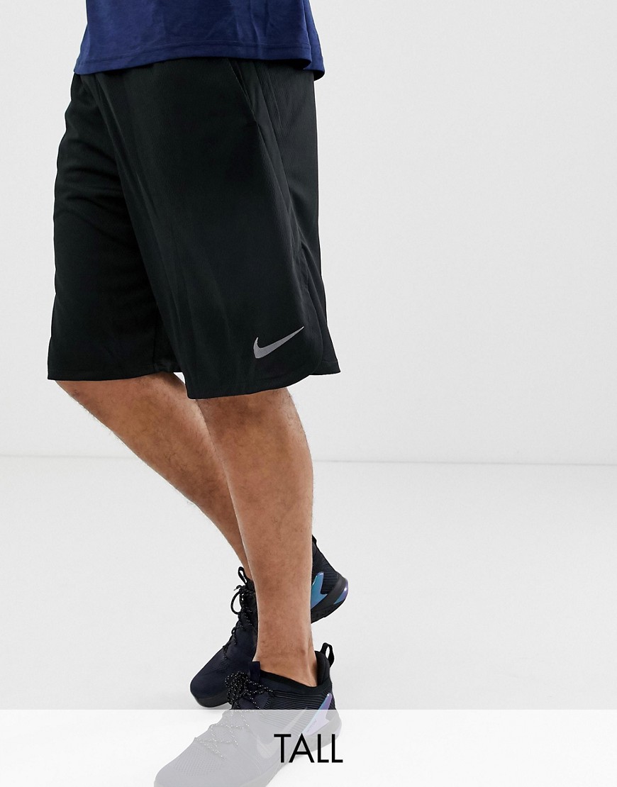 Nike Training TALL Dry 4.0 Shorts In Black 890811-010