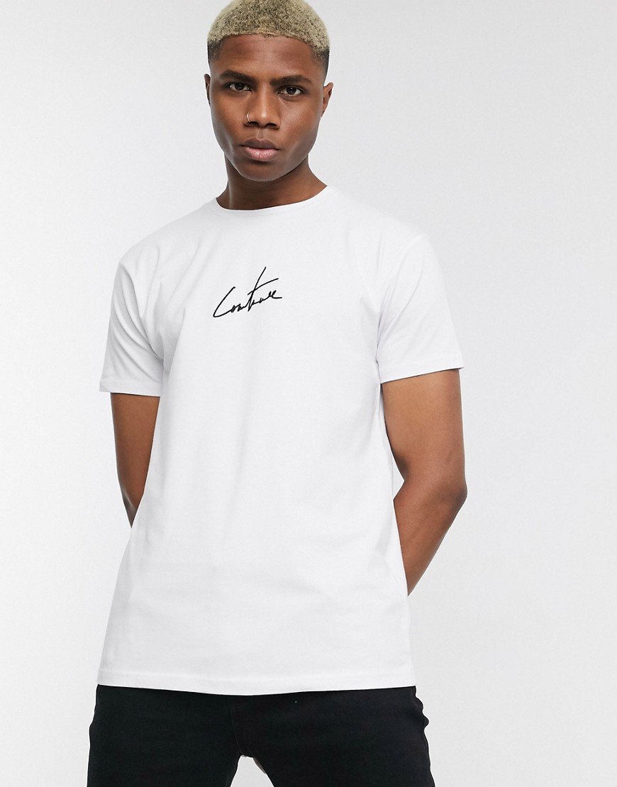 The Couture Club essential t-shirt in white