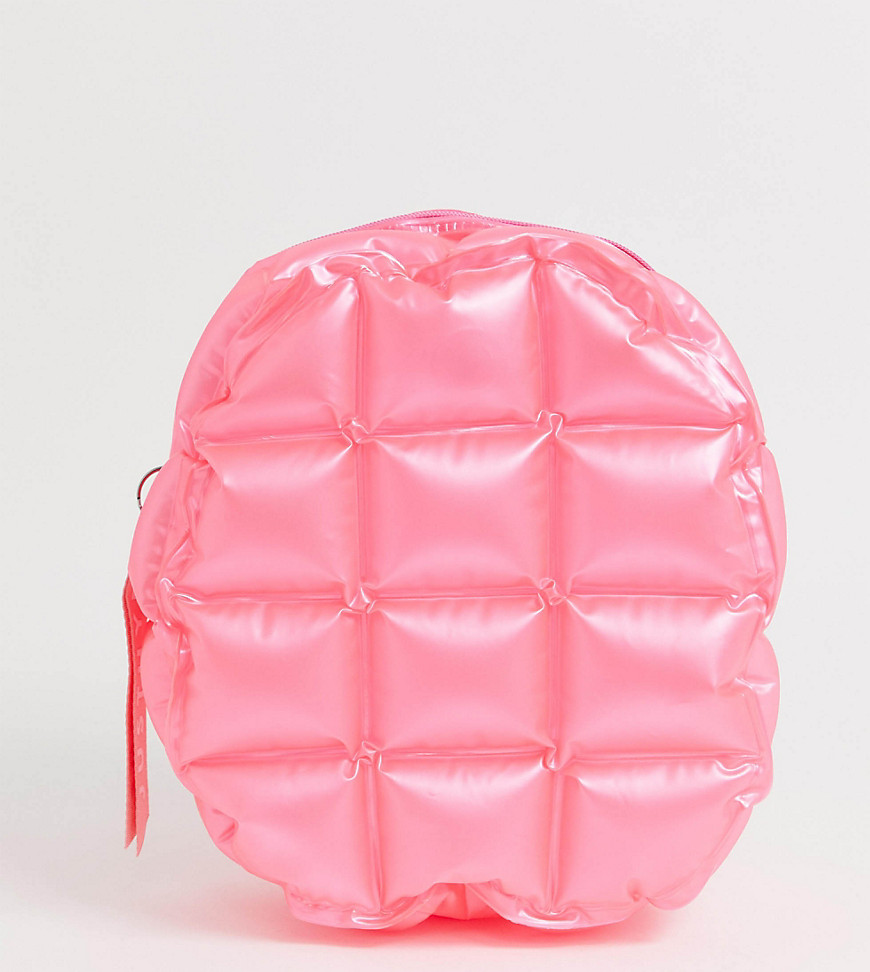 Hype pink bubble mini backpack