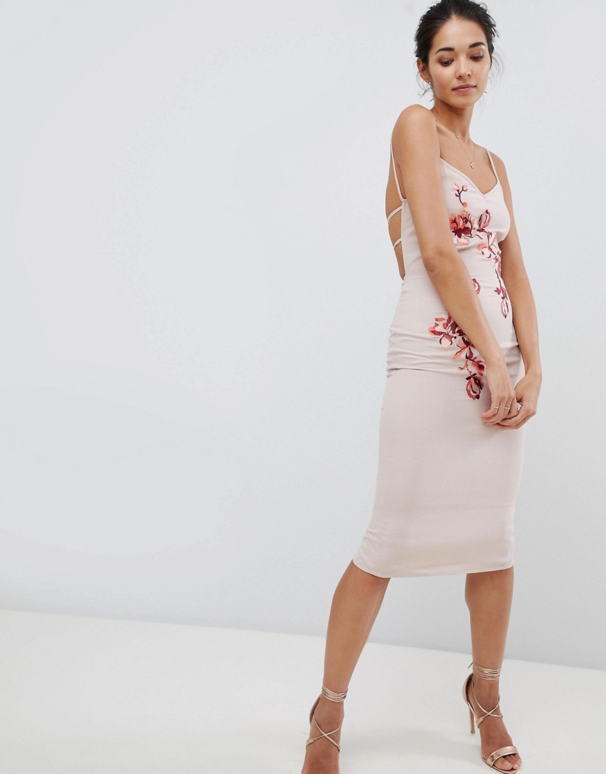 Hope & Ivy Embroidered Cami Dress