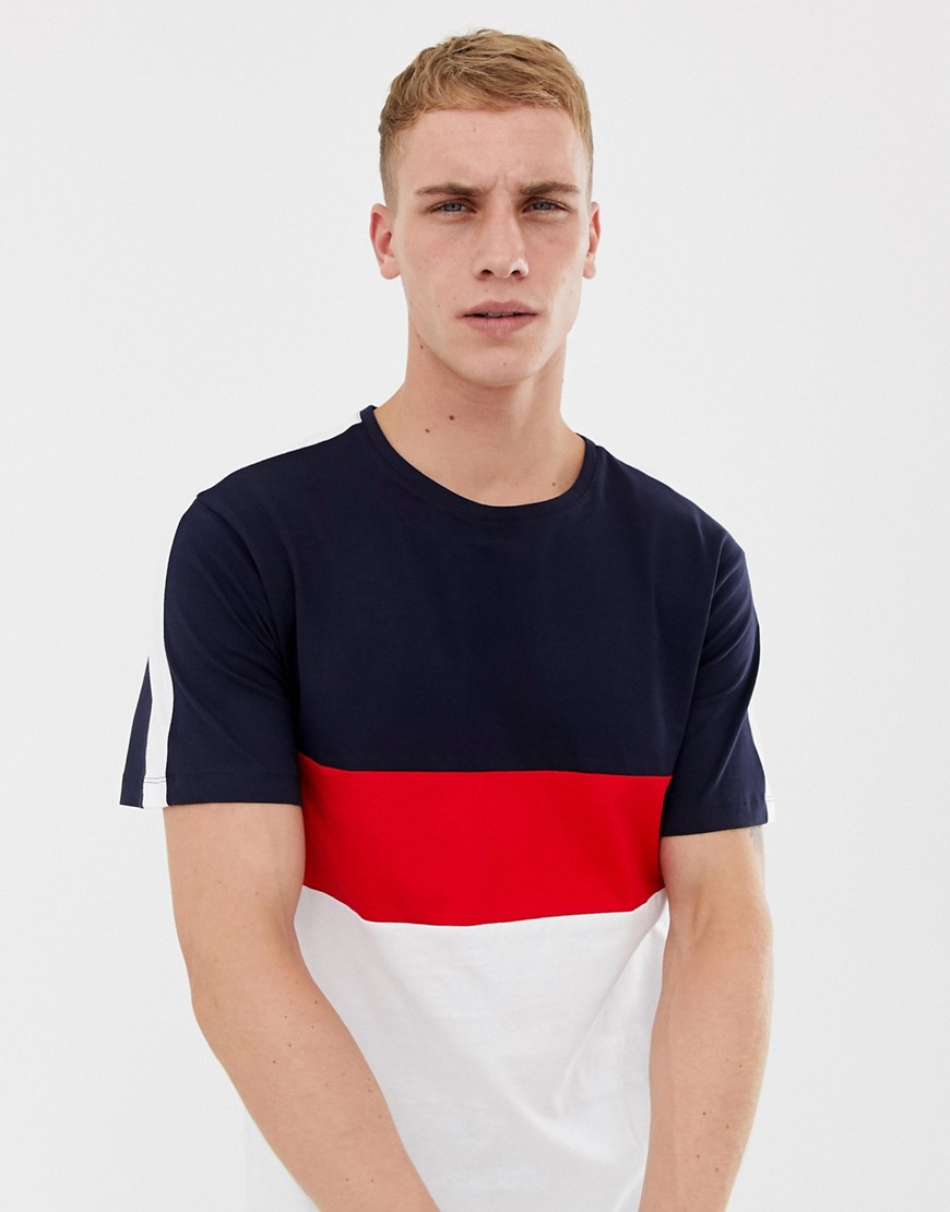 Only & Sons T-Shirt With Colour Blocking
