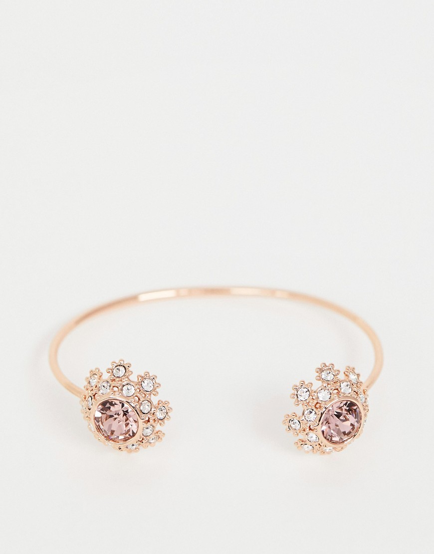 Ted Baker crystal daisy cuff bracelet