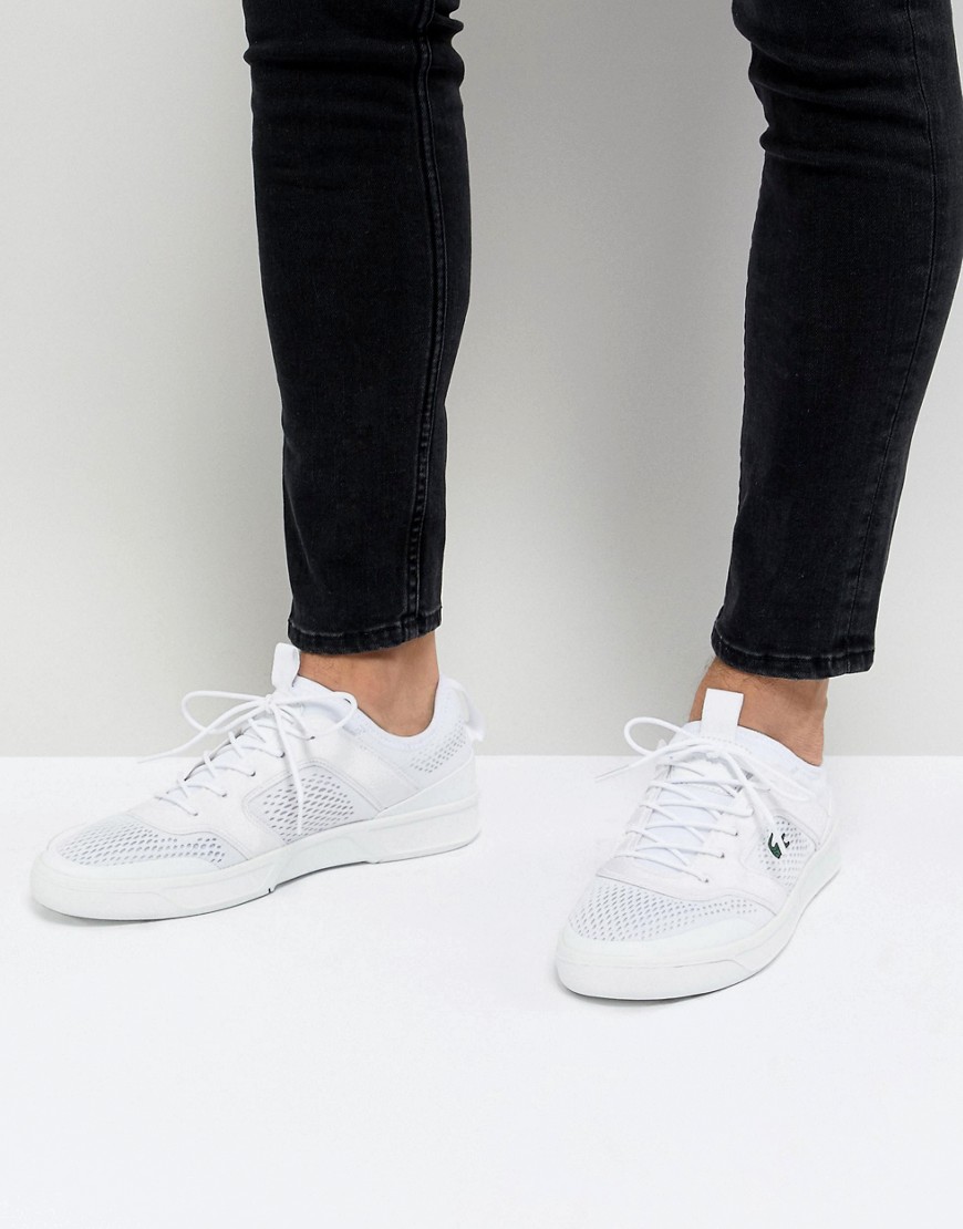 Lacoste Explorateur Light Trainers In White - White