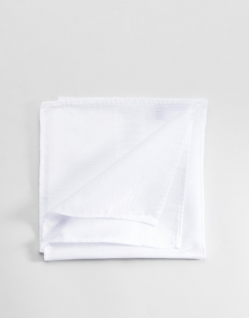 French Connection plain pocket square