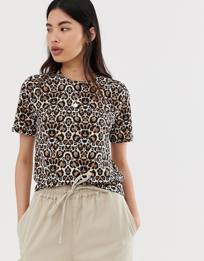 Only leopard print t-shirt