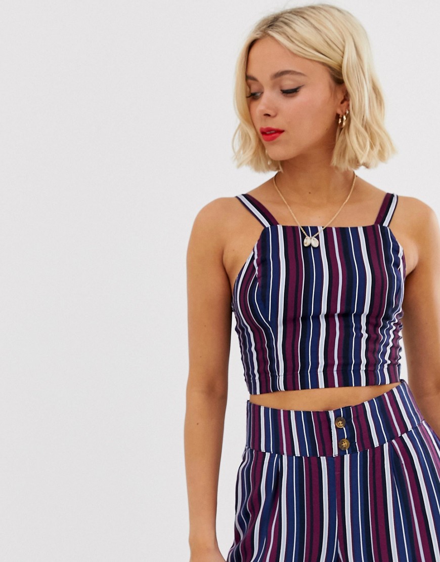 Hollister top in stripe co-ord