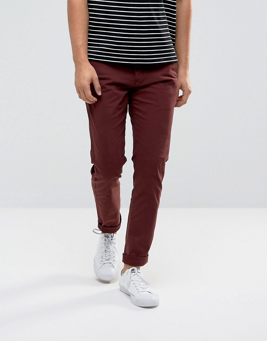 Selected Homme Slim Chino - Decadent chocolate