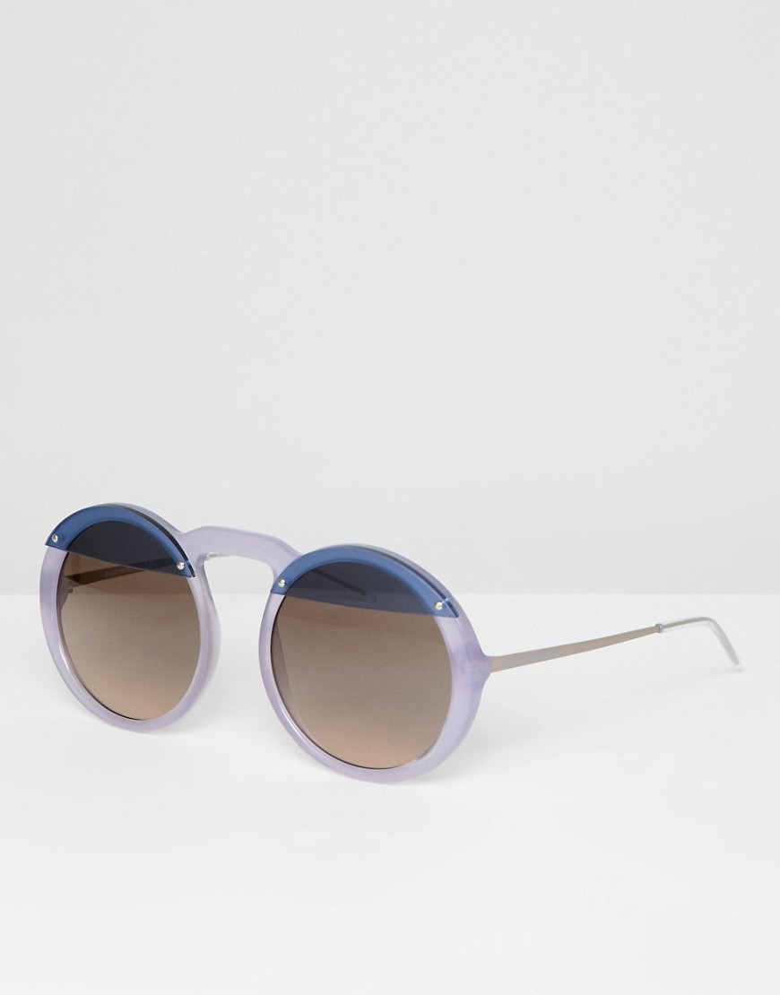 Emporio Armani round sunglasses