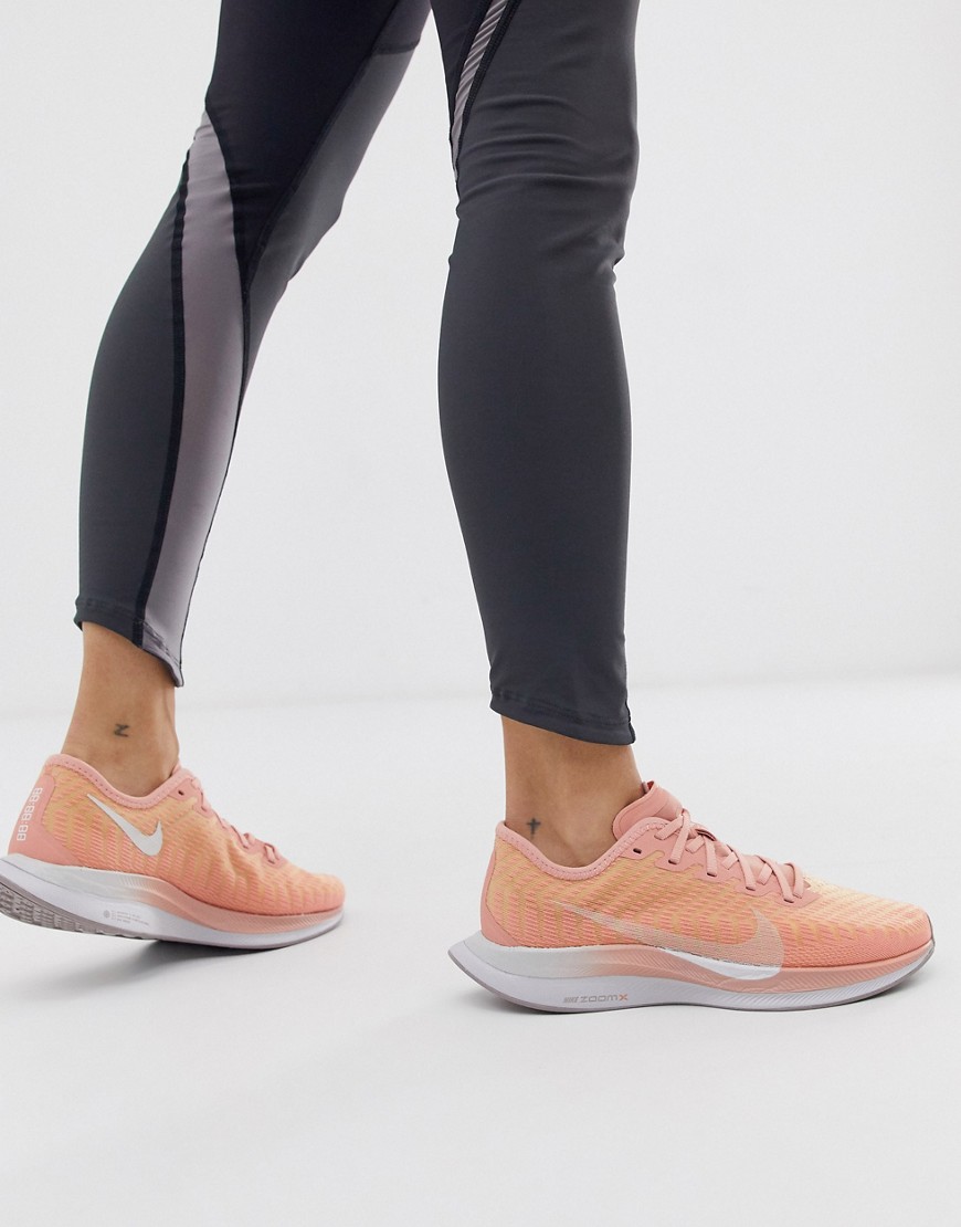 Nike Running air zoom pegasus trainers in pink