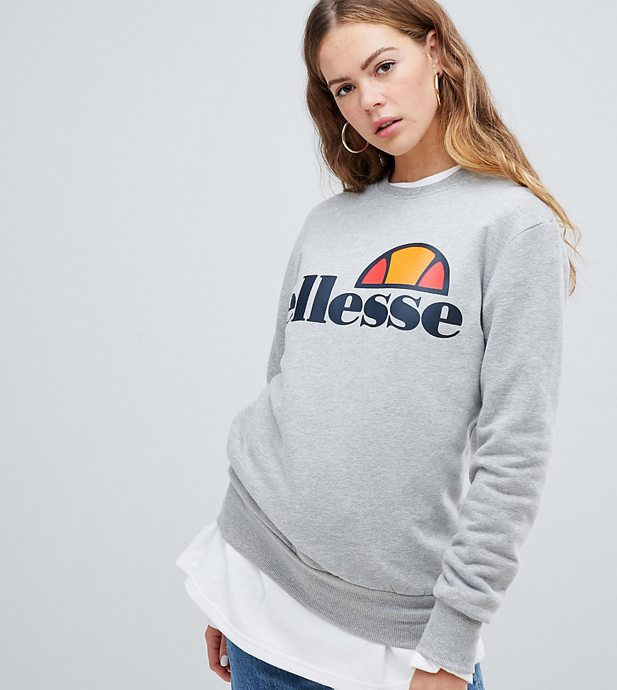Ellesse boyfriend sweatshirt with chest logo