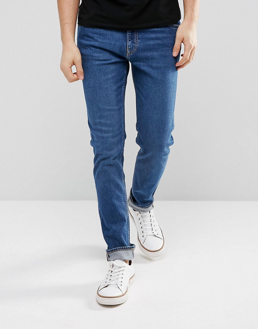 Weekday Friday Skinny Fit Jeans Peralta blue - Peralta blue
