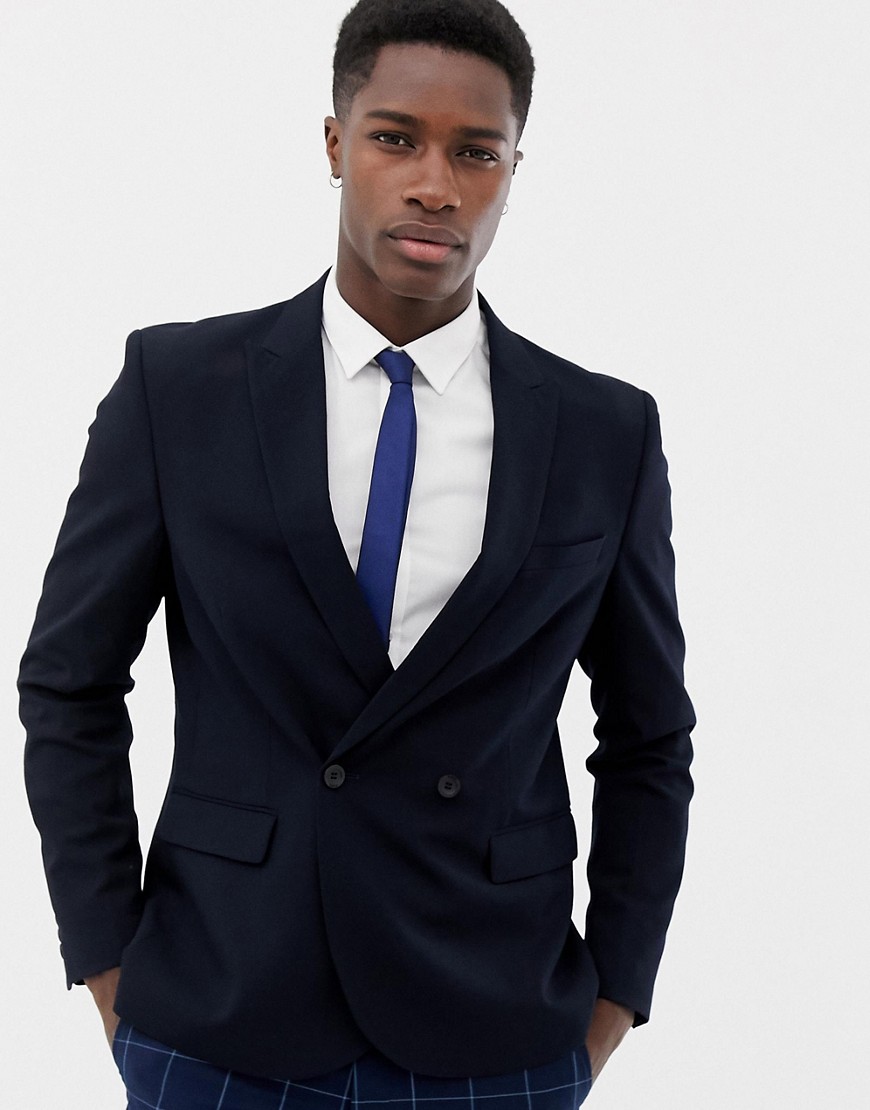 Only & Sons double breasted suit jacket