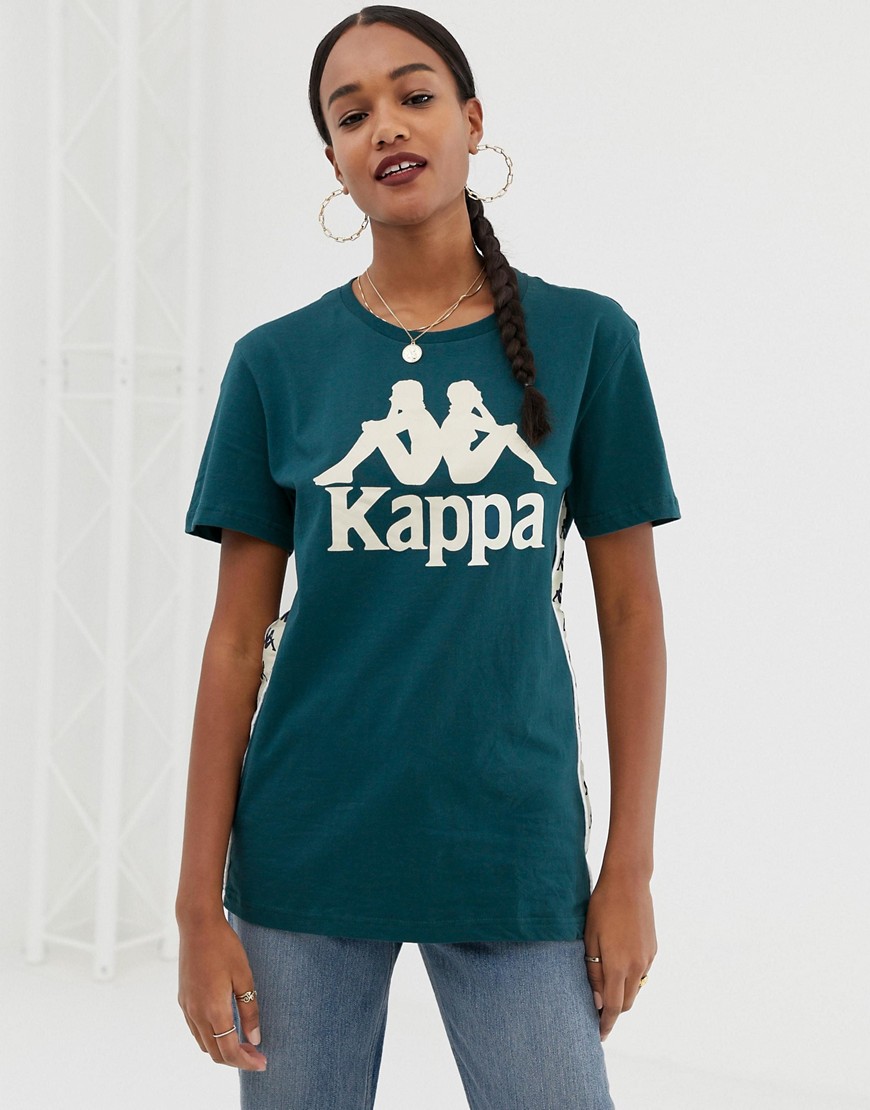 Kappa relaxed t-shirt with banda logo taping