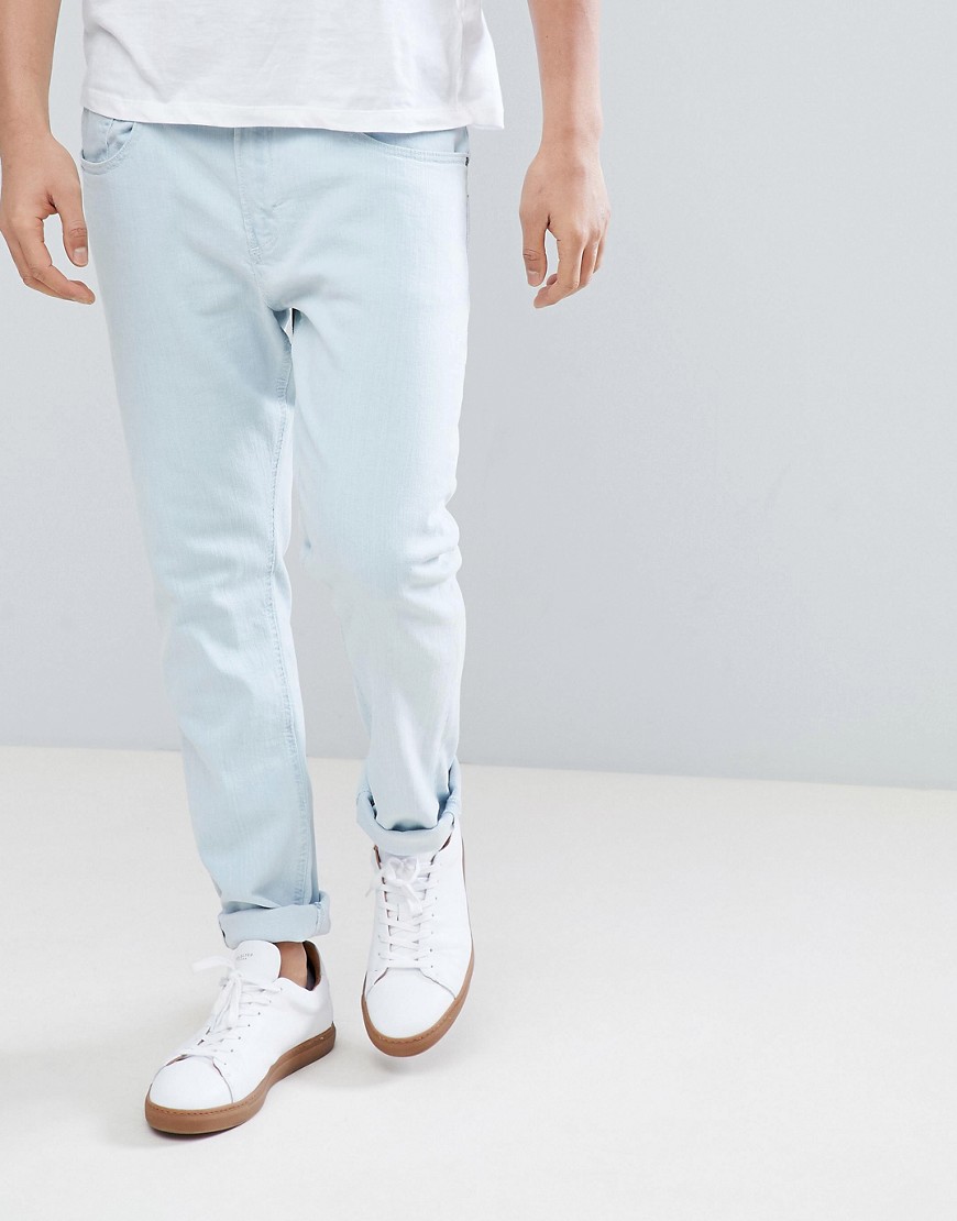 LDN DNM Slim Fit Jeans in Light Wash