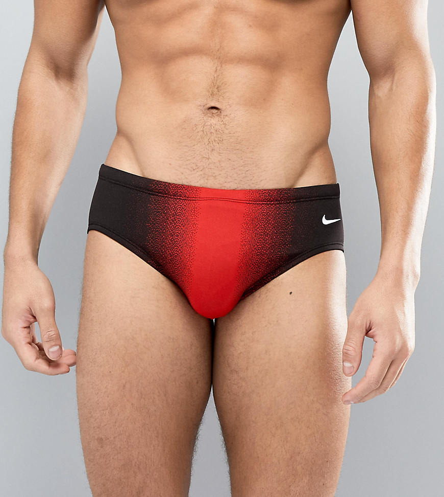 Nike Swimming gradient briefs in red ness8053-814