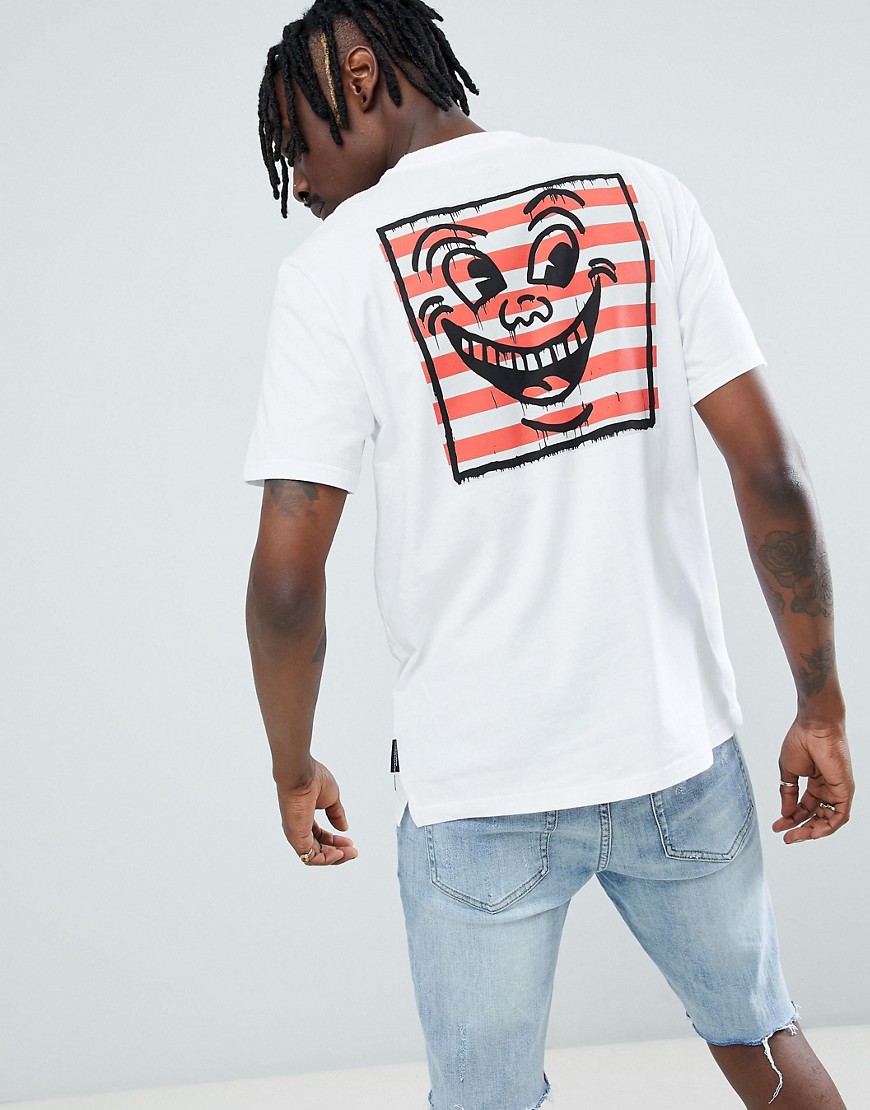 Element x Keith Haring t-shirt with back print in white