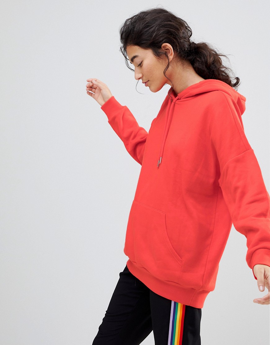 Monki Red Hoodie - Red