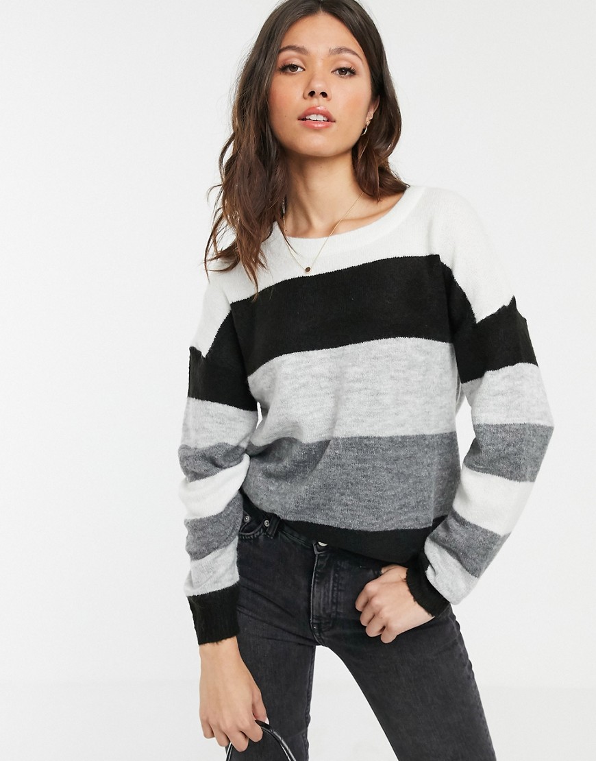 JDY stripe knitted jumper