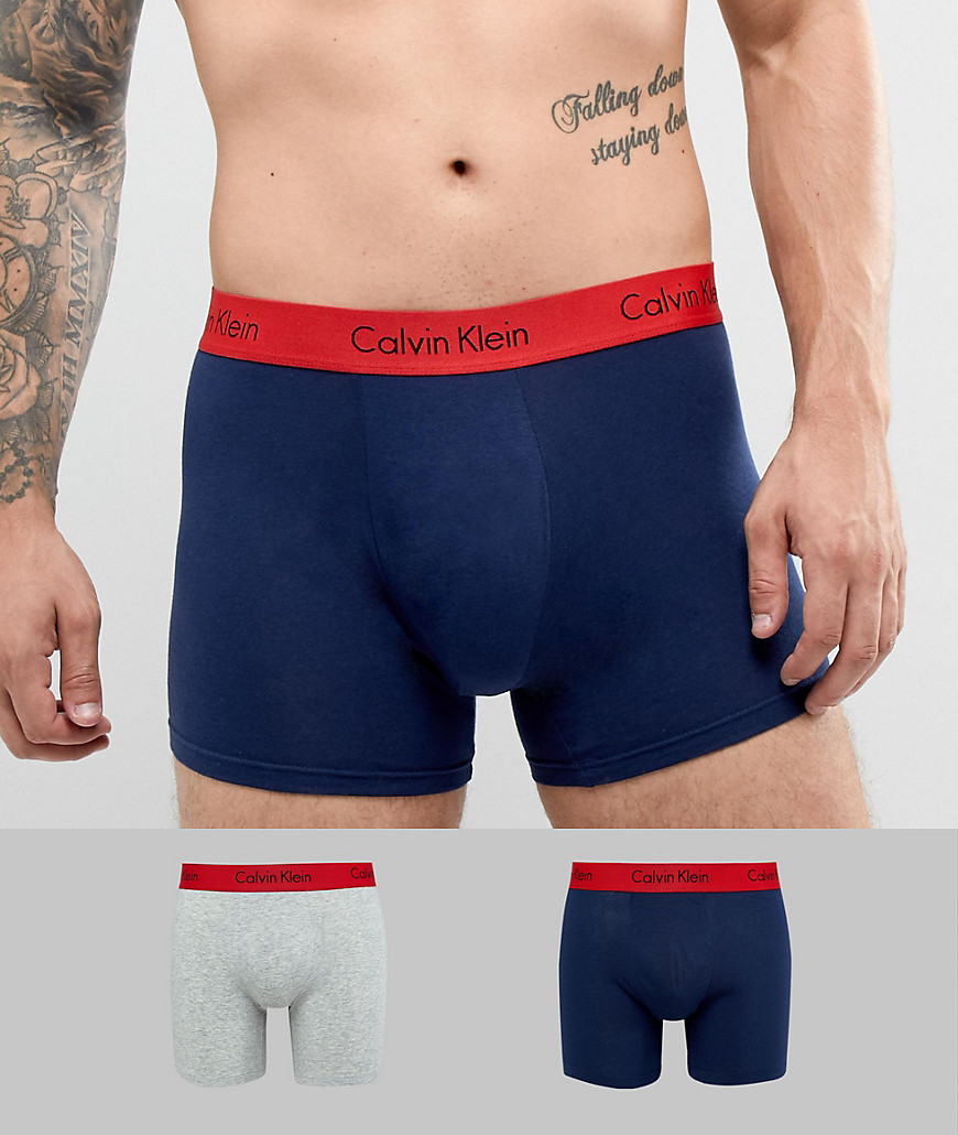 Calvin Klein Boxer Brief Trunks 2 Pack Pro Stretch