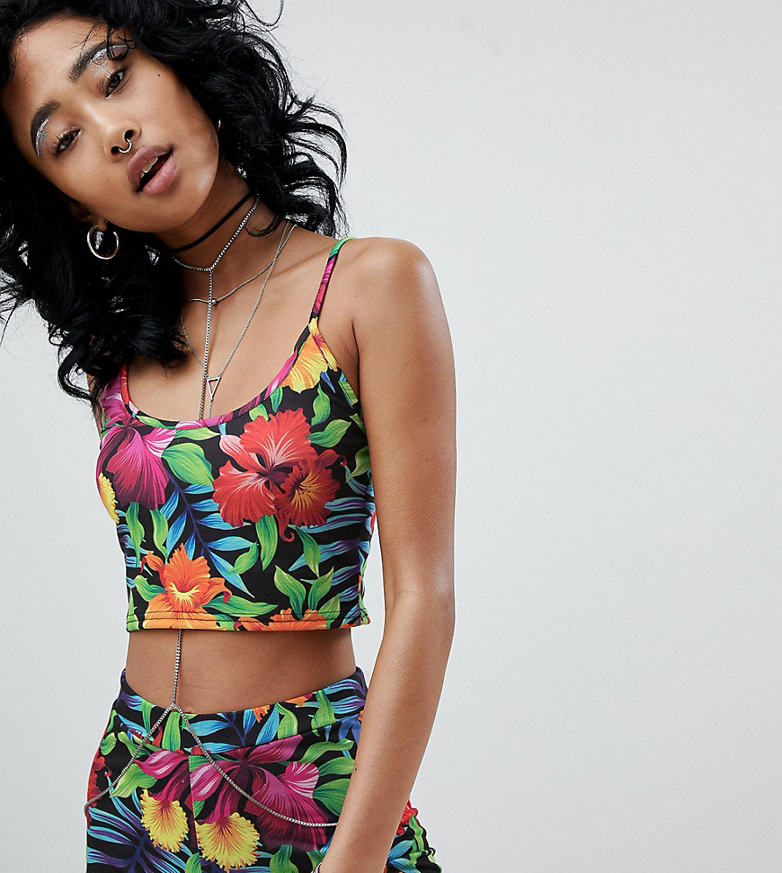 Rokoko Cropped Cami In Floral Co-Ord