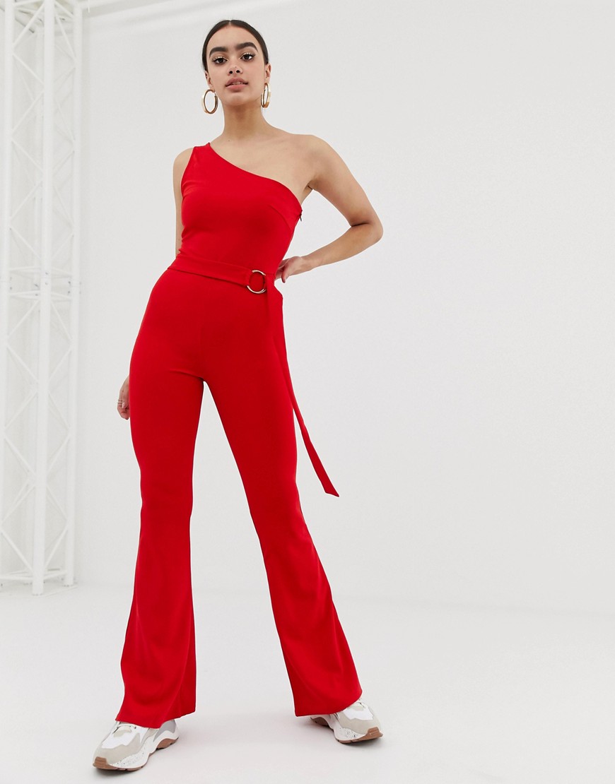In The Style one shoulder jumpsuit