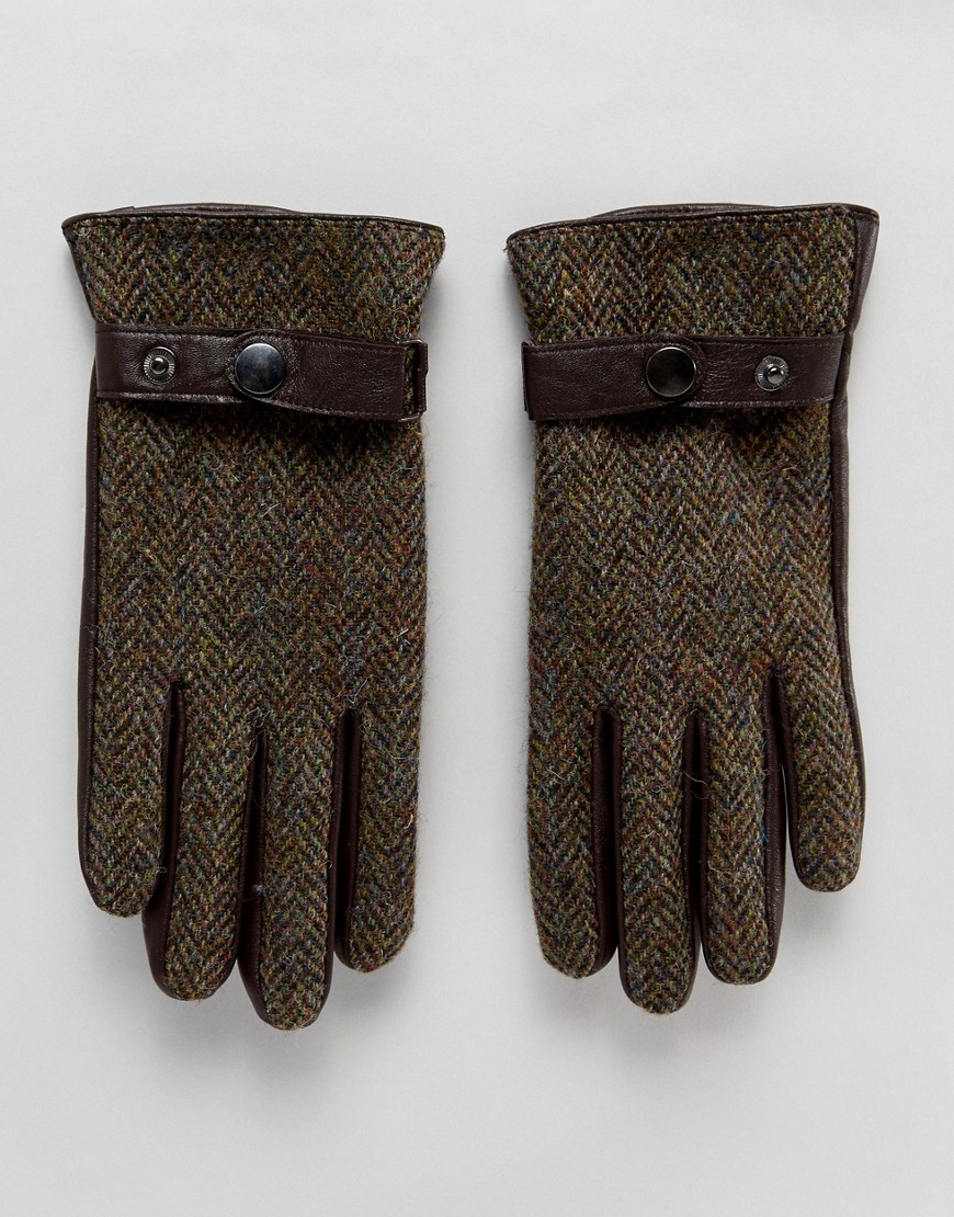 Boardmans Harris Tweed Gloves