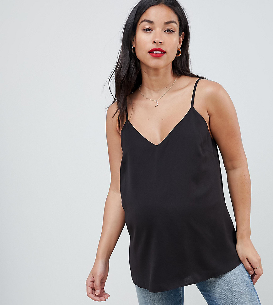 ASOS DESIGN Maternity eco swing cami with double layer