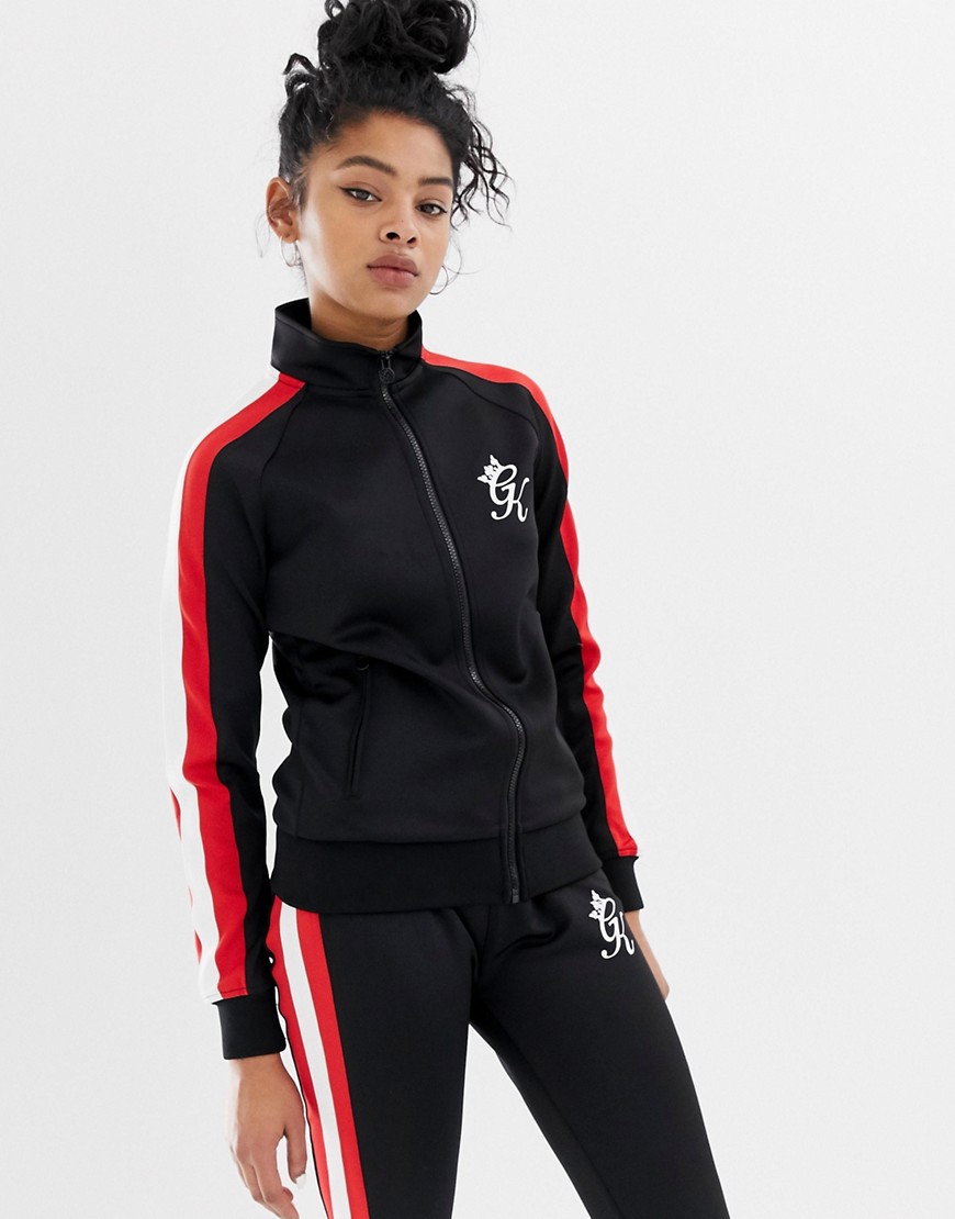 Gym King funnel neck zip up sweater