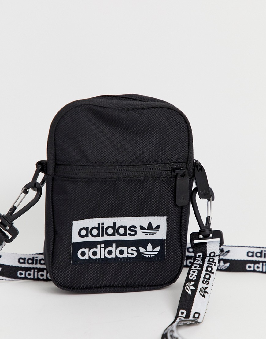adidas Originals RYV mini multiway festival bag with logo taping