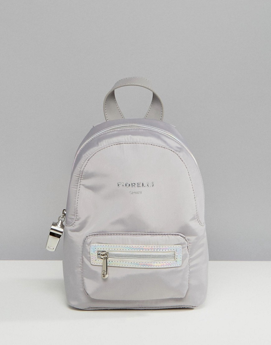 Fiorelli Sport Strike Mini Nylon Backpack in Grey - Paloma