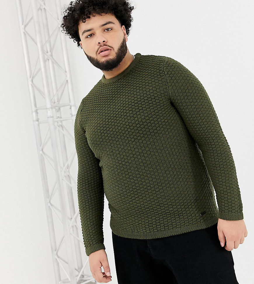 Only & Sons crew neck knitted jumper
