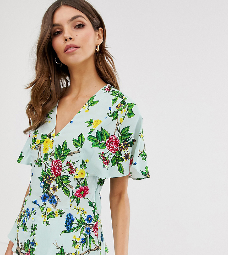 Warehouse blouse in floral print