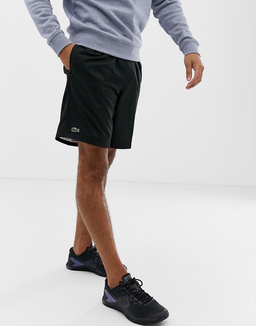 Lacoste Sport running shorts in black