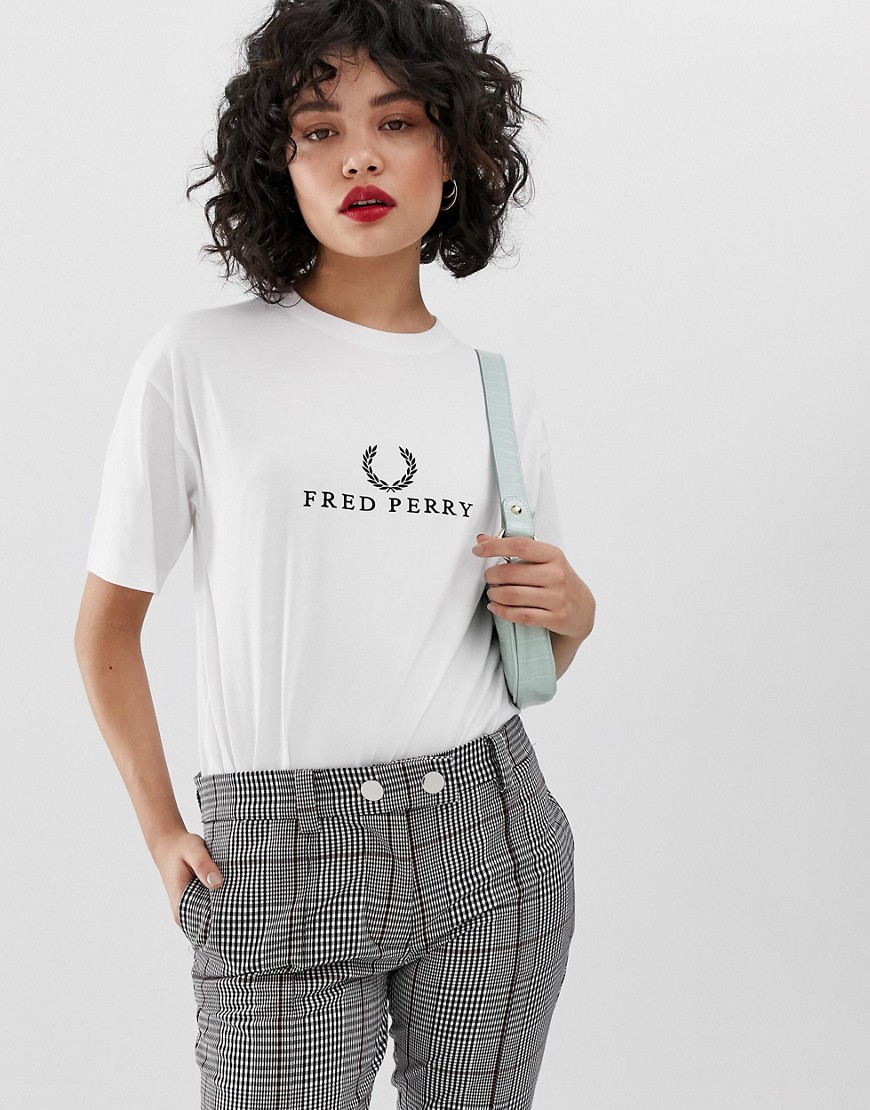 Fred Perry embroidered logo t-shirt