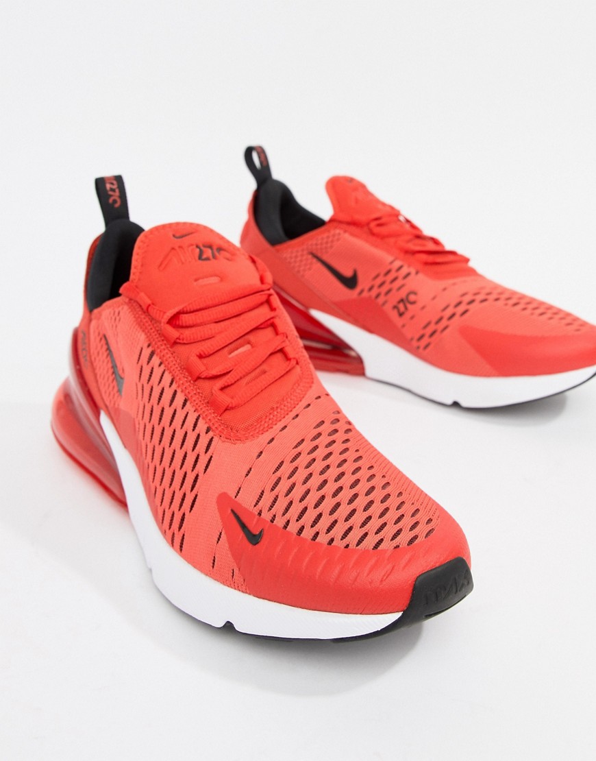 Nike Air Max 270 Trainers In Red AH8050-601 - Red