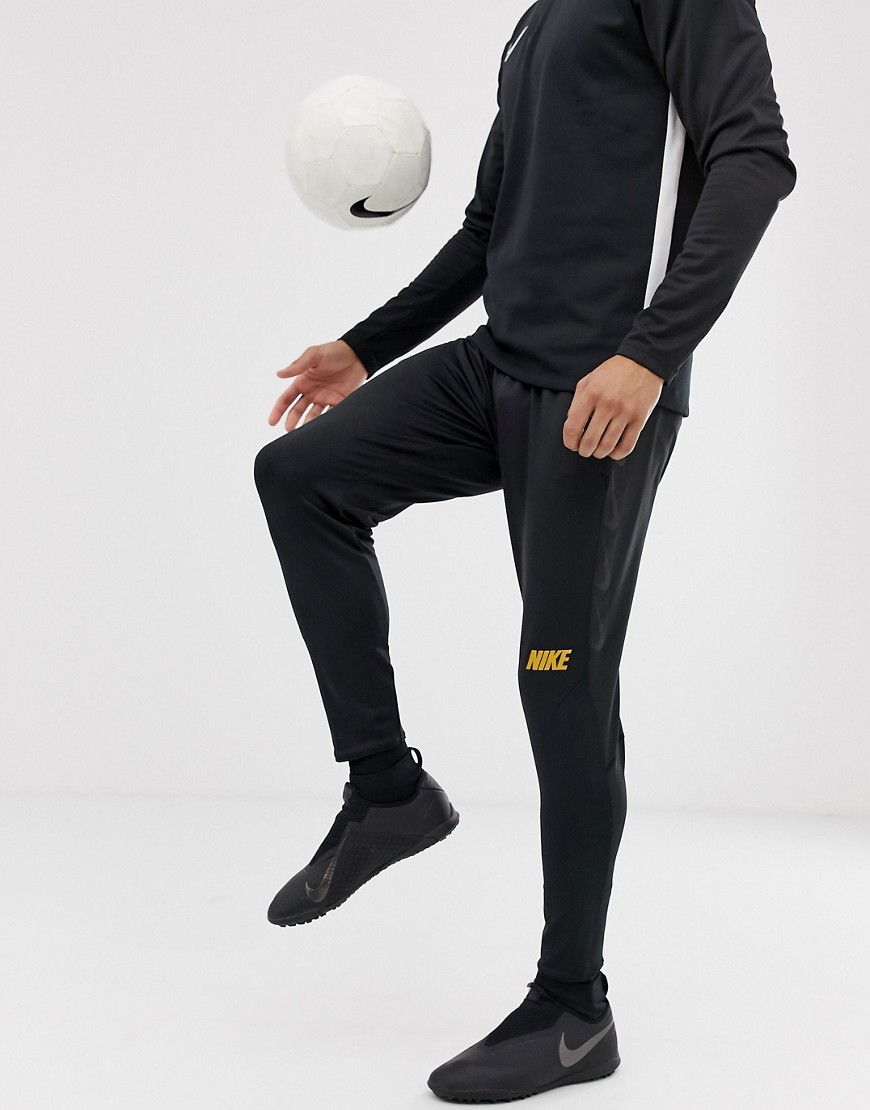 Nike Football squad tapered joggers in black