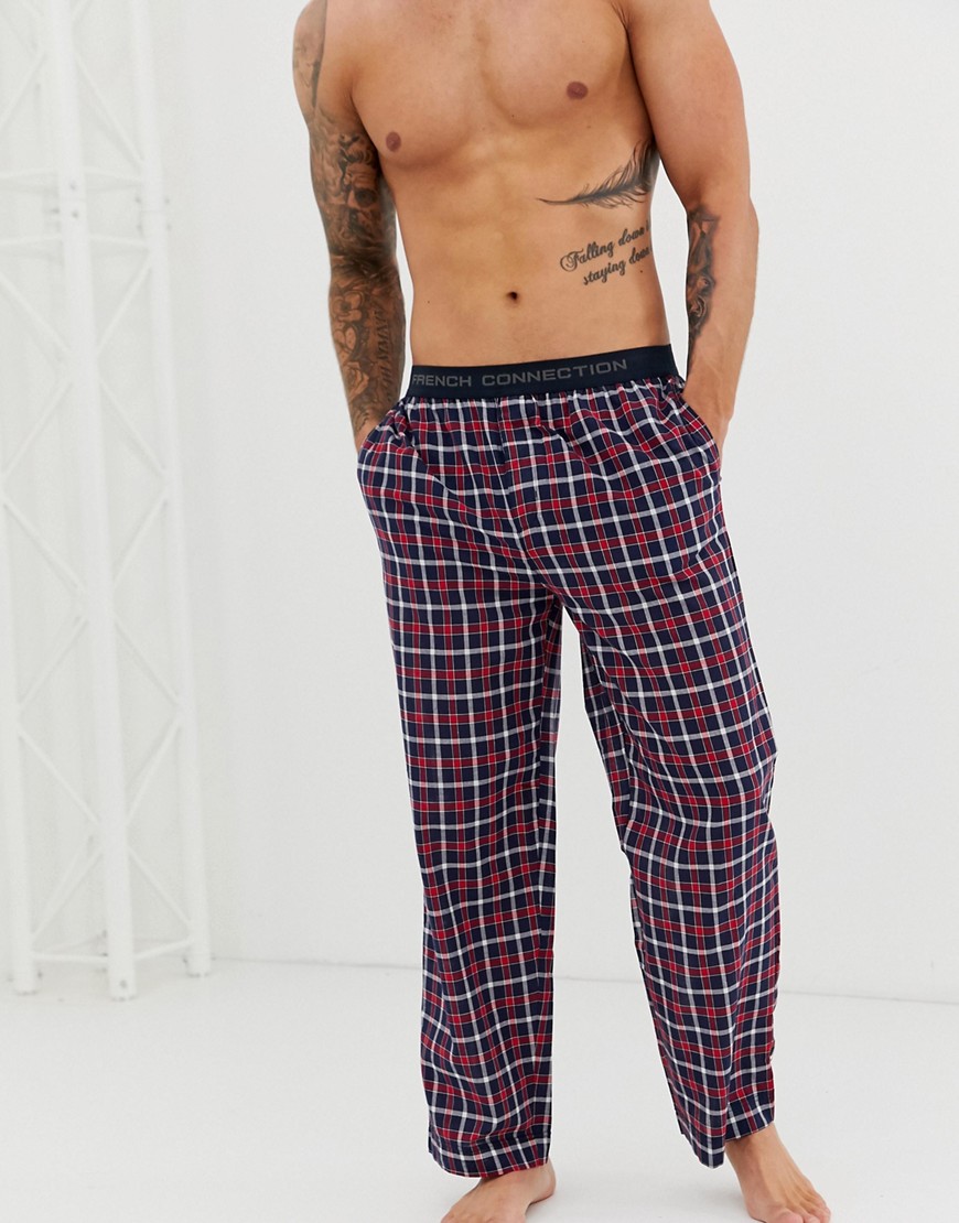 French Connection woven logo waistband lounge pant