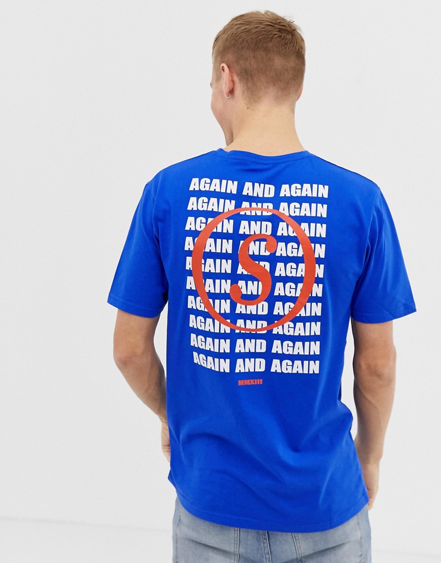 Only & Sons backprint t-shirt