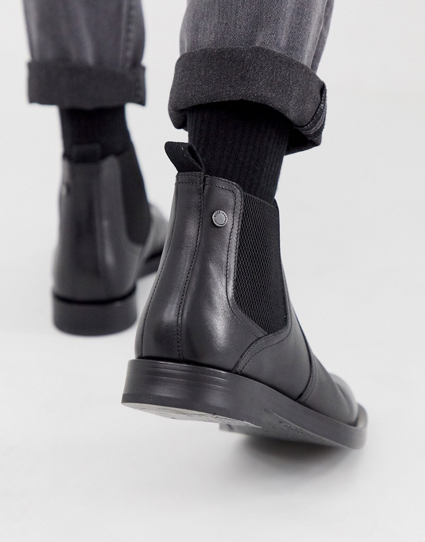 Base London Rossetti chelsea boots in black