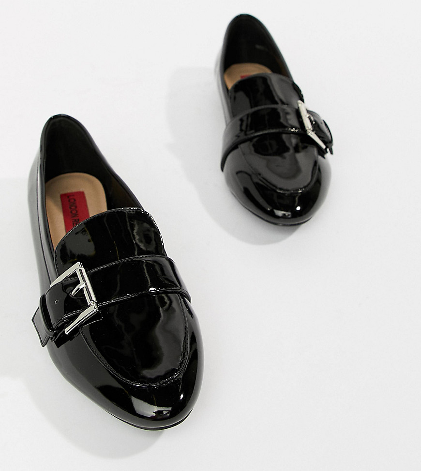 London Rebel Pointed Flat Shoes