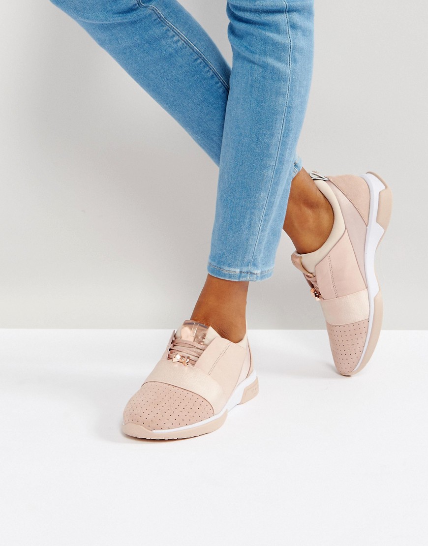 Ted Baker Cepa Blush Trainers - Pink