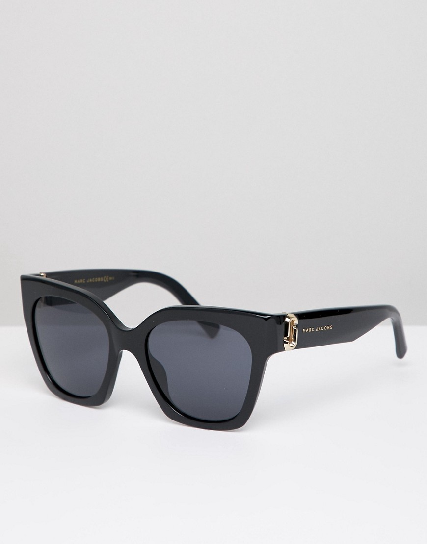 Черные квадратные солнцезащитные очки в стиле 182-х Marc Jacobs Marc by Marc Jacobs 