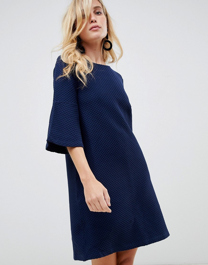 French Connection Paros bell sleeve shift dress