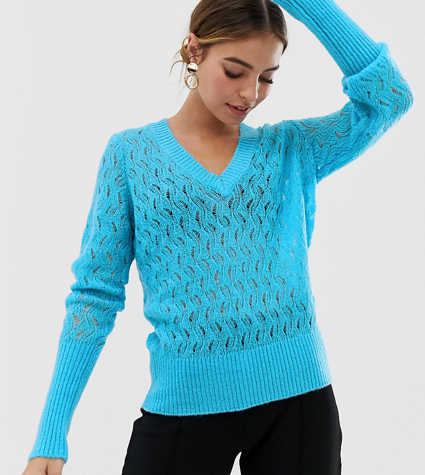 Y.A.S Petite V Neck Knitted Jumper