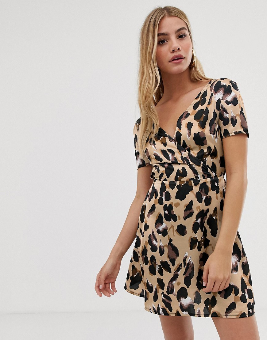 Parisian leopard print dress