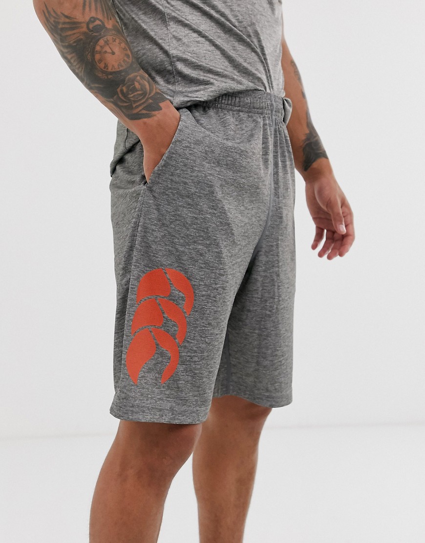 Canterbury Vapodri shorts in grey marl exclusive to ASOS