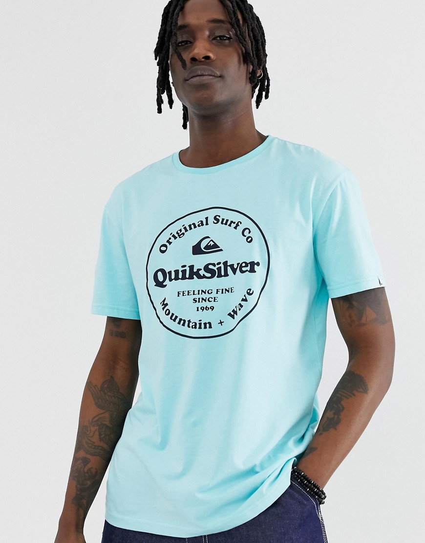 Quiksilver Secret Ingredient t-shirt in blue