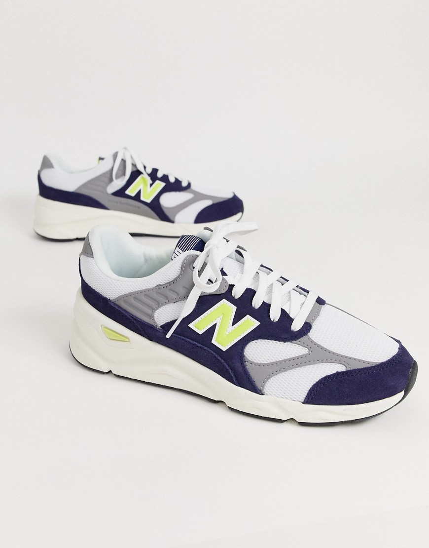 New Balance X90 trainers in white