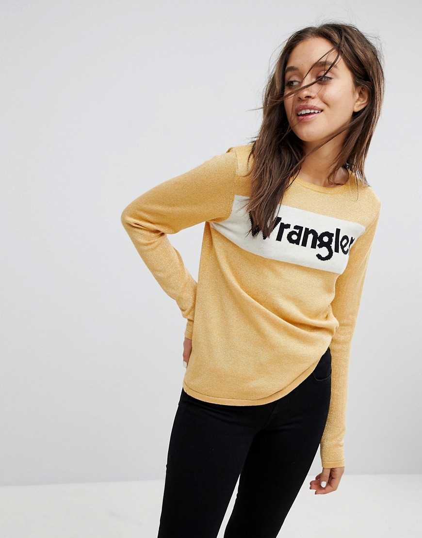Wrangler Sparkle Logo Knit