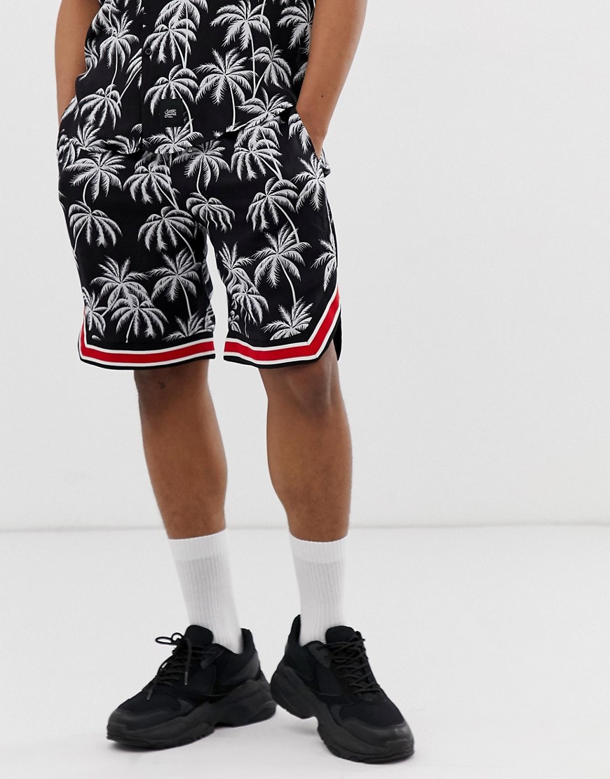 Sixth June co-ord shorts in palm print